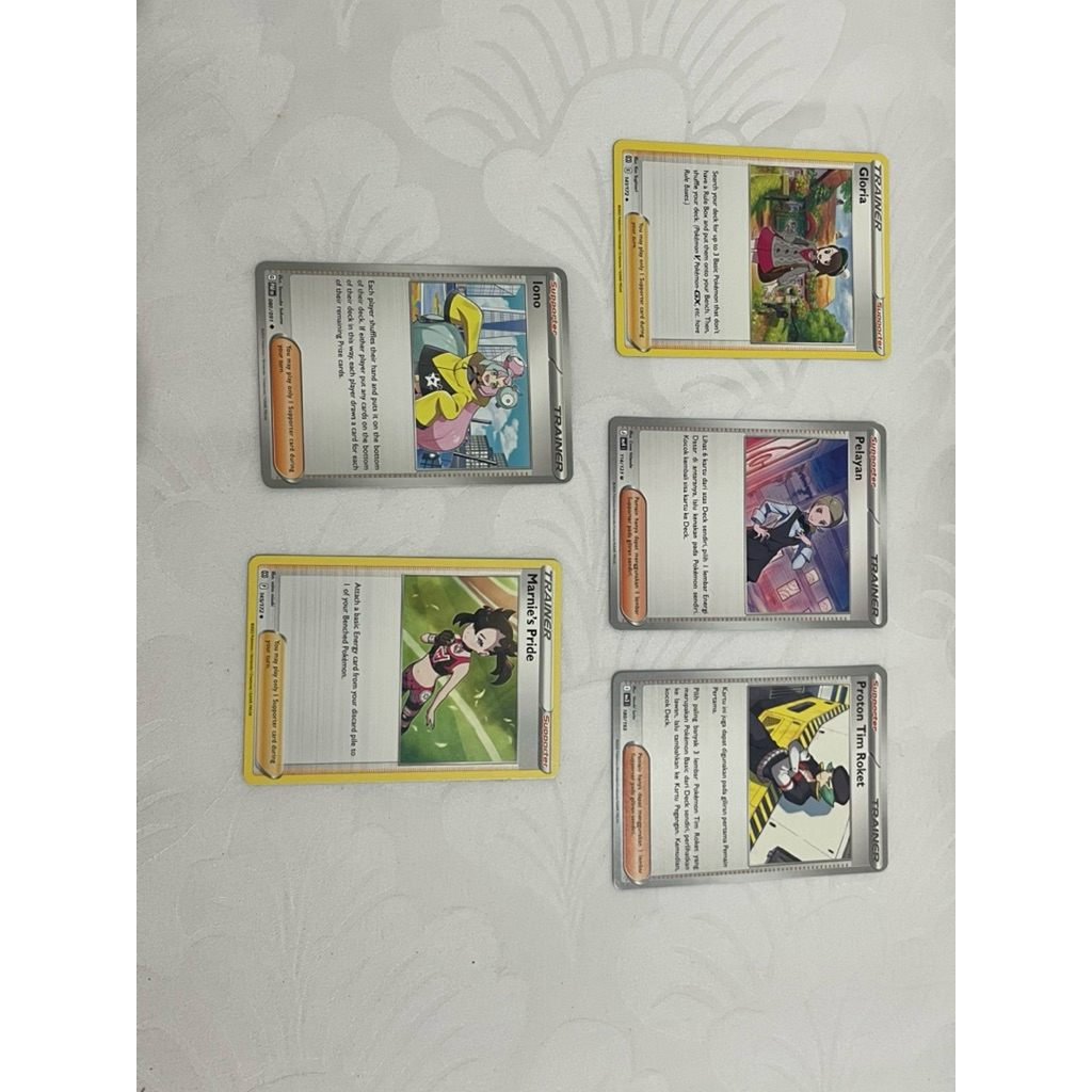 Pokemon Card TCG Trainer Supporter - 1
