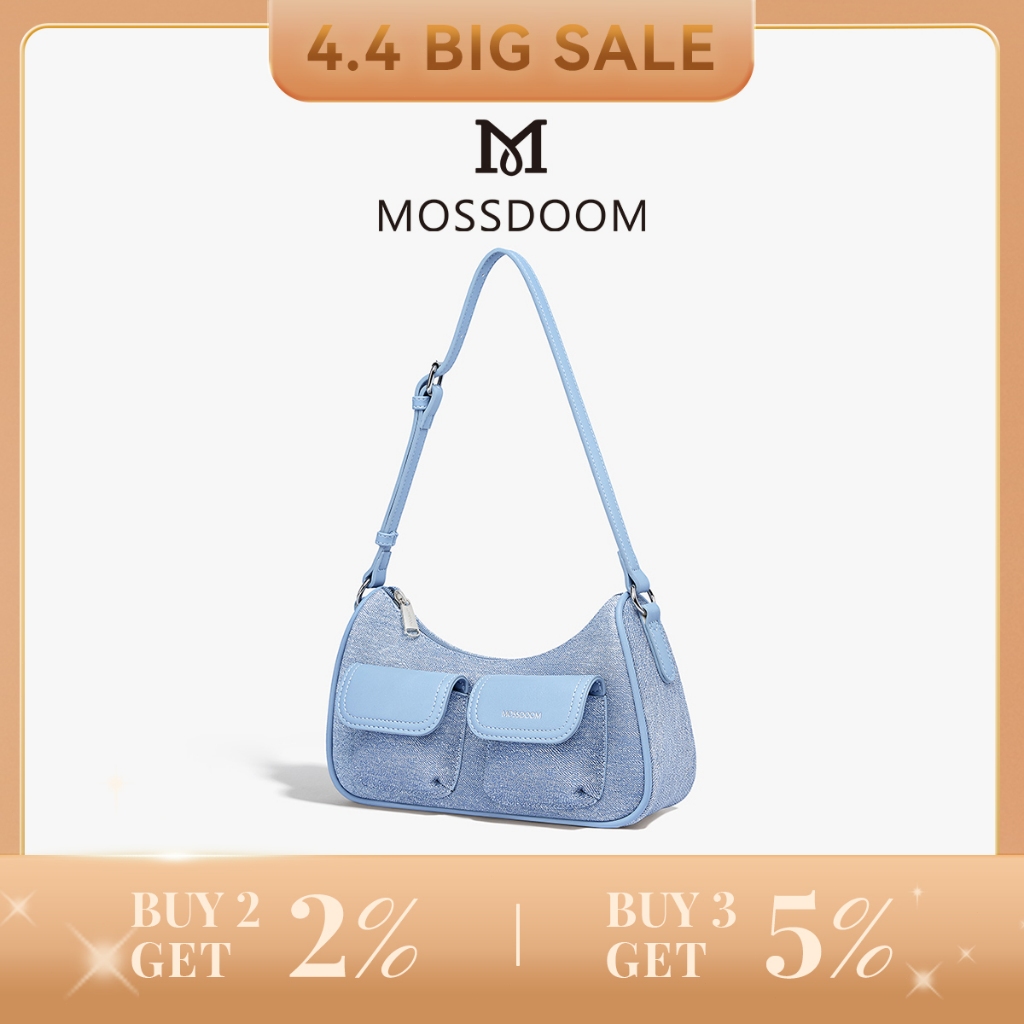 MOSSDOOM Tas Wanita Liora Bag Tas Bahu Klasik Tren Fashion Shoulder Bag Wanita Santai