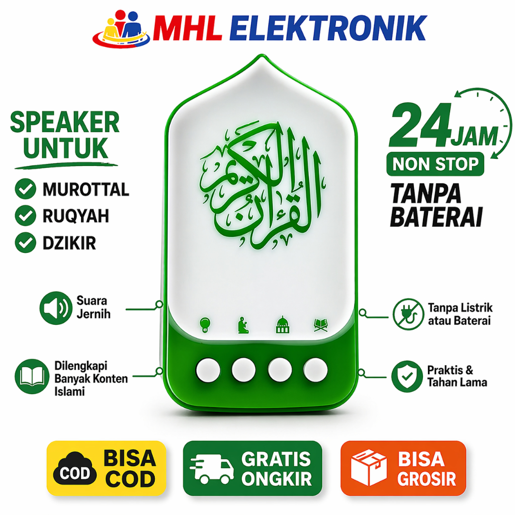 Speaker Murottal Alquran / Speaker Murottal 30 Juz Lengkap 24 Jam / Speaker Murottal Langsung Colok 