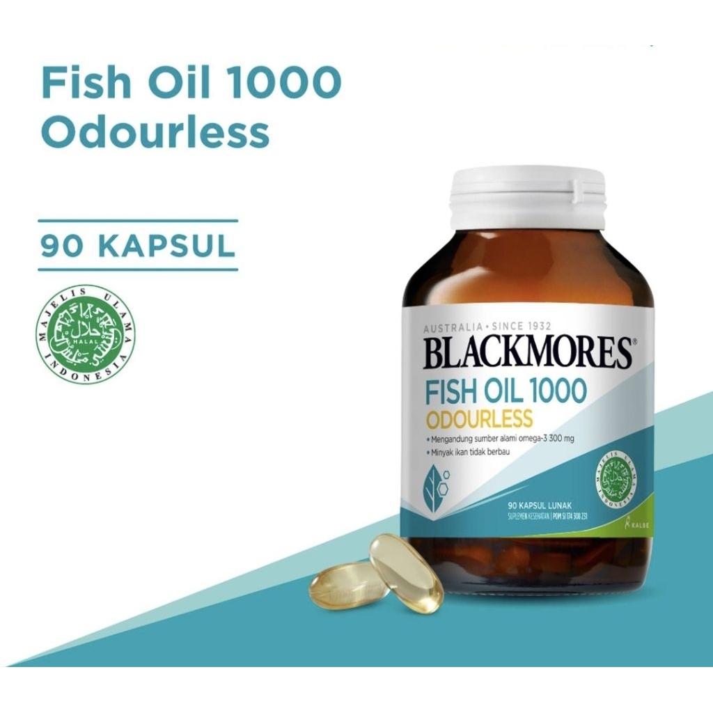 Blackmores Fish Oil Odourless