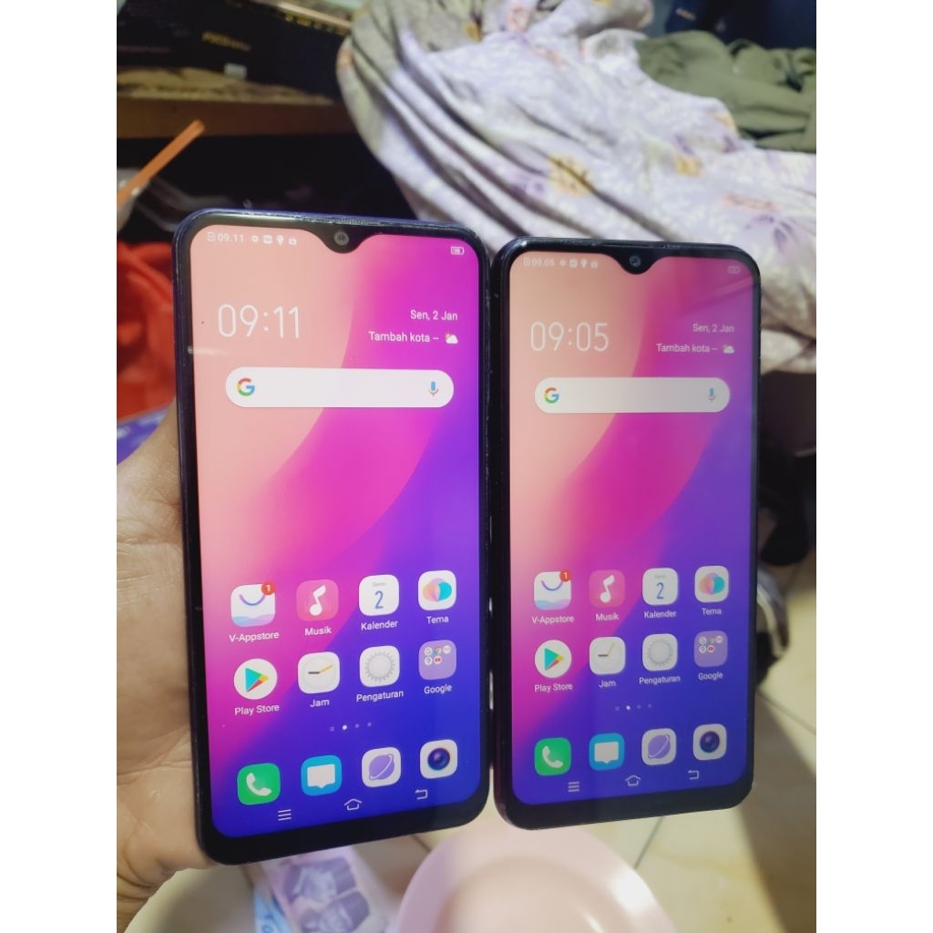Unit Second Vivo Y12 Resmi Ram 3/32 3/64 Normal Siap Pakai