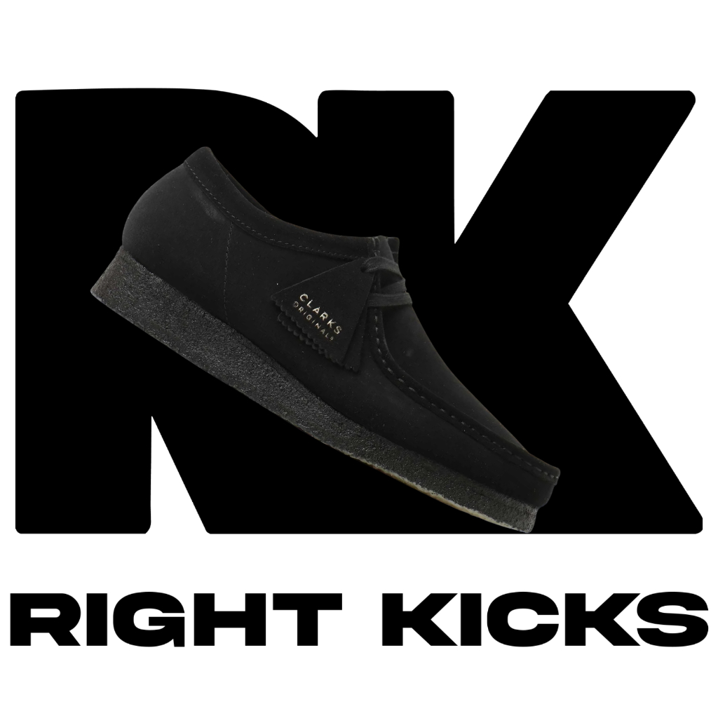 Clarks Originals Wallabee Black Suede