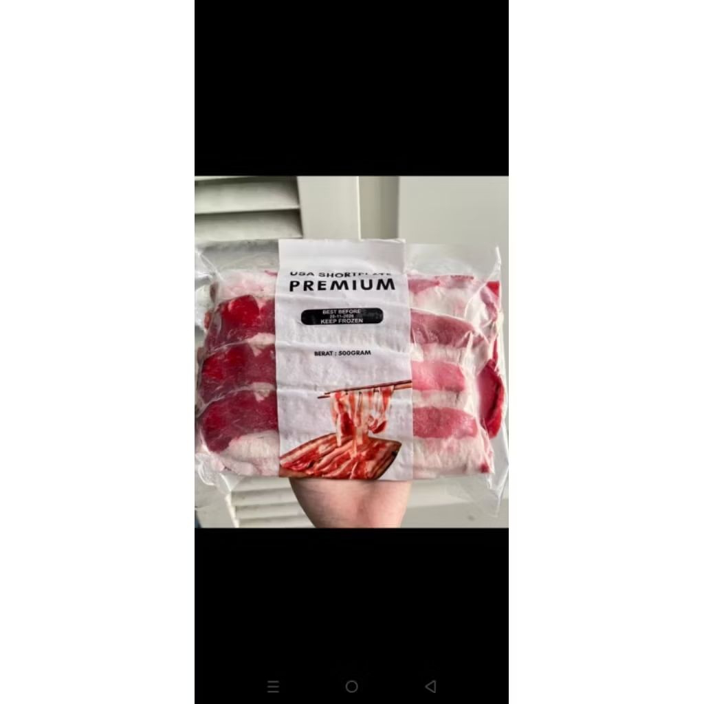 Slice beef fat USA