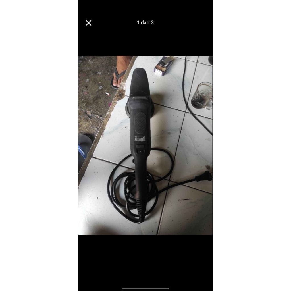 Mesin poles dual action