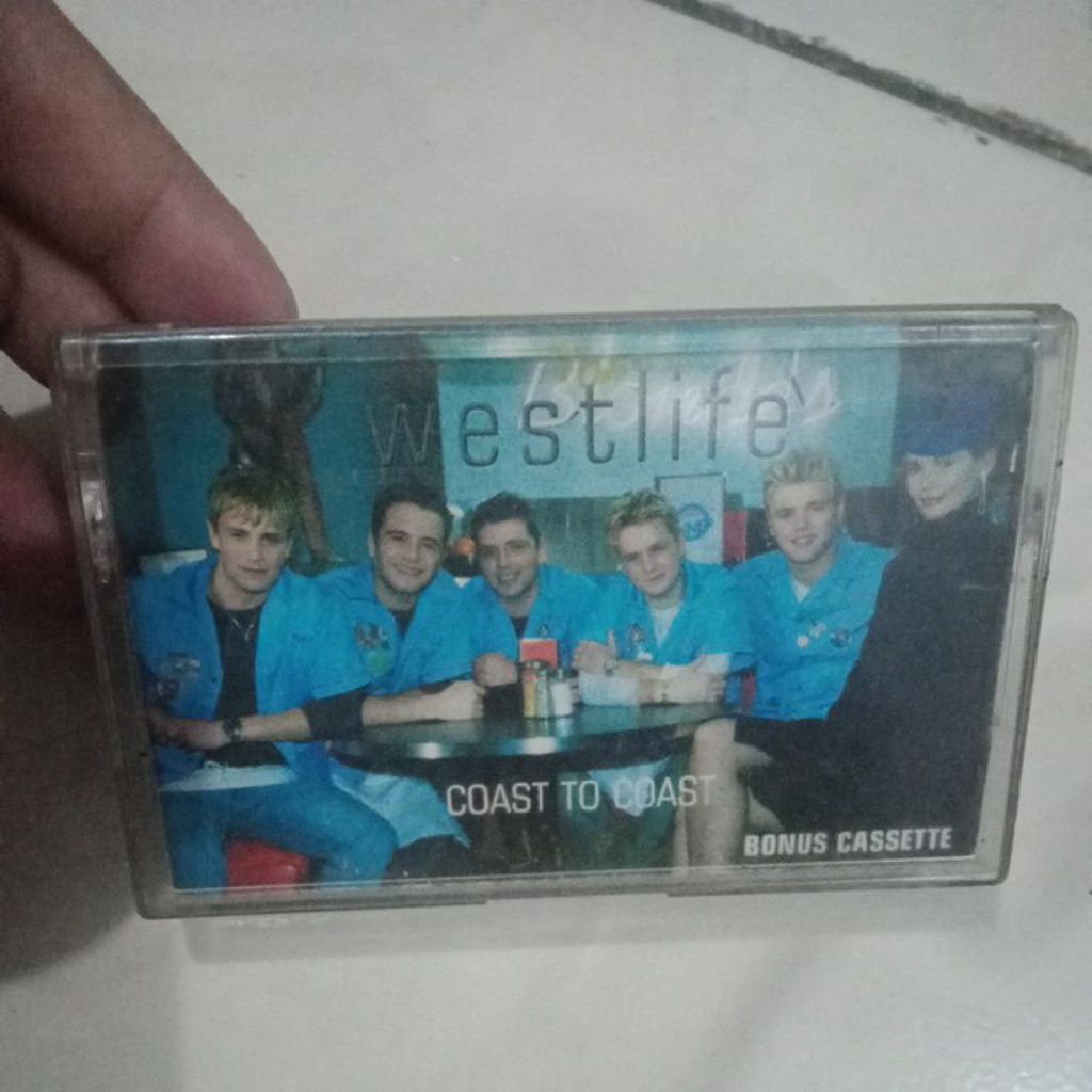 kaset pita Westlife - coast to coast