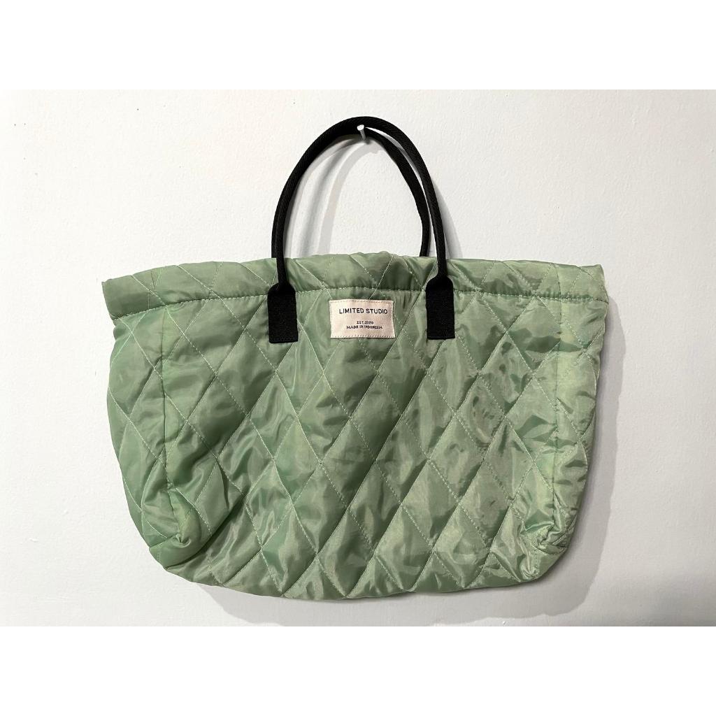 LIMITED STUDIO GEMINI BAG ( Small size ) Warna Mint [PRELOVED]