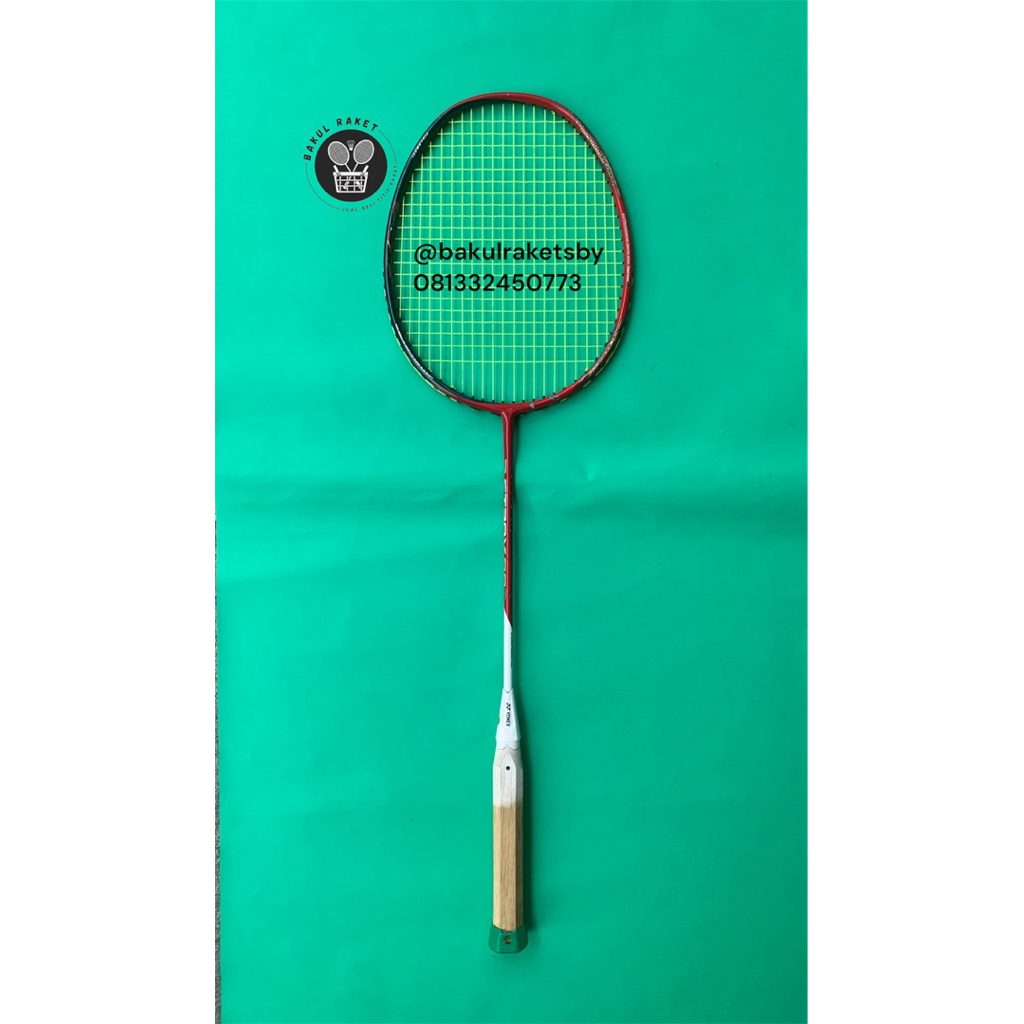 Raket Badminton Yonex Astrox 88D Dominate Red White Original Bekas Raket Bulutangkis