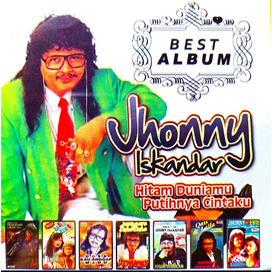 Kaset MP3 Dangdut Jhonny Iskandar Imam S Arifin Muchsin Alatas