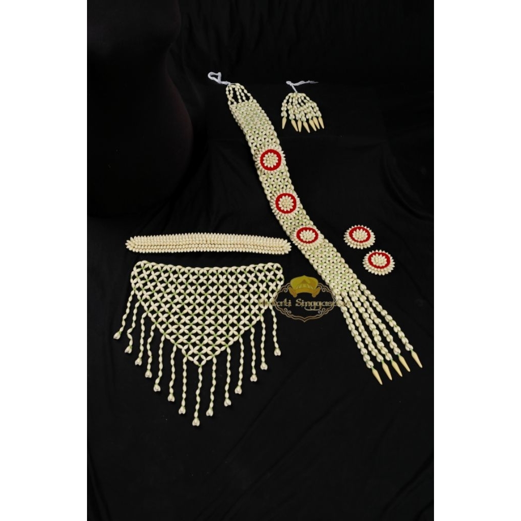 Set Ronce Melati Pengantin Solo Putri Imitasi Mirip Asli