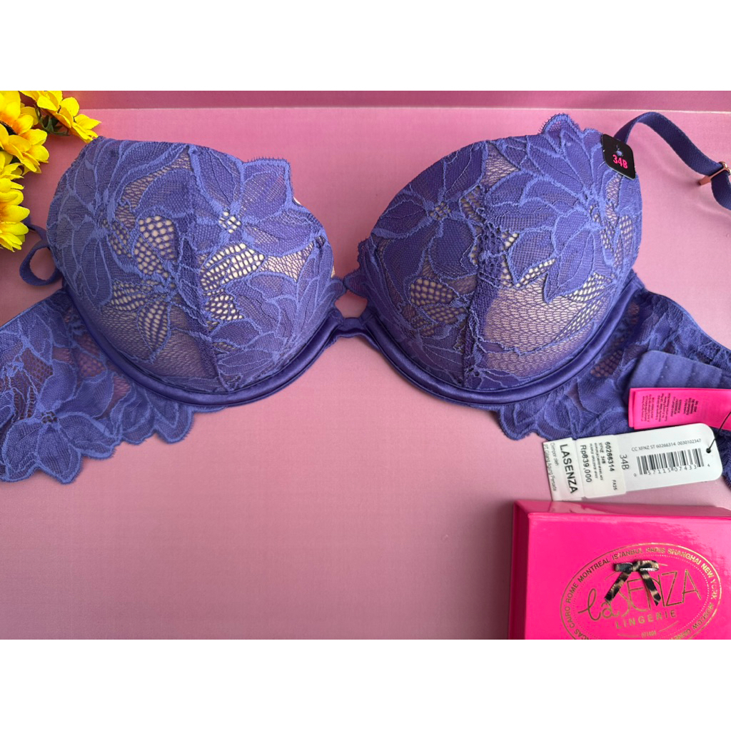 Bra La Senza Beyond Sexy Size 34B Lasenza Sexy Purple Opulence Mewah