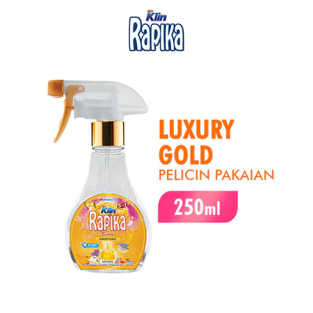 Rapika Biang Spray Botol/Pelicin Pakaian/Rapika Luxury Gold