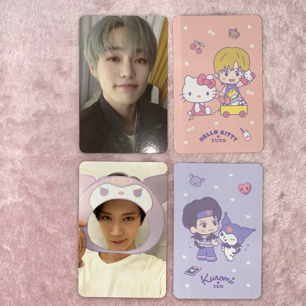 [READY] NCT × SANRIO OFFICIAL PHOTOCARD CHENLE YUTA TEN