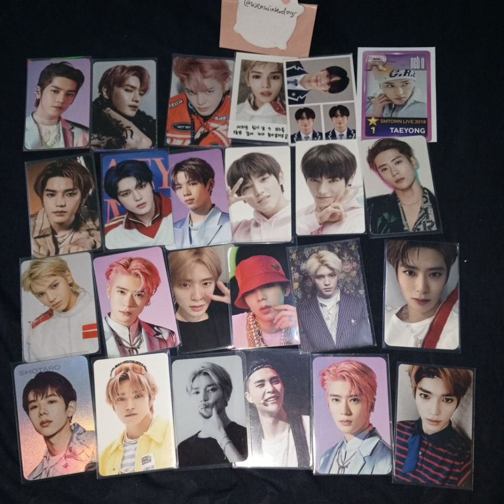 PHOTOCARD PC OFFICIAL NCT 127 BINDER REGULATE SIMON SAYS ERA WINWIN YUTA HAECHAN MARK JOHNNY DOYOUNG