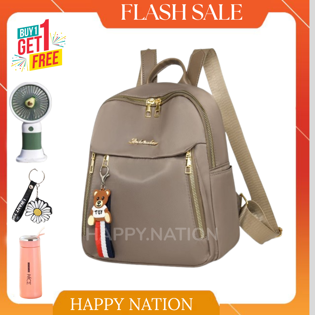 TAS RANSEL WANITA  MINI KOREA | TAS RANSEL MINI | TAS RANSEL ANTI AIR WANITA
