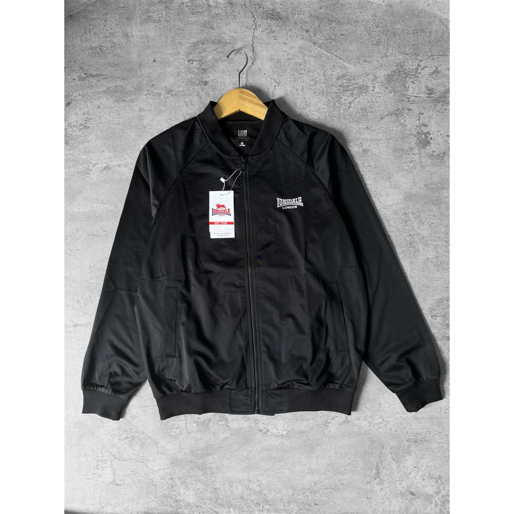Lonsdale Jacket Front Logo Black