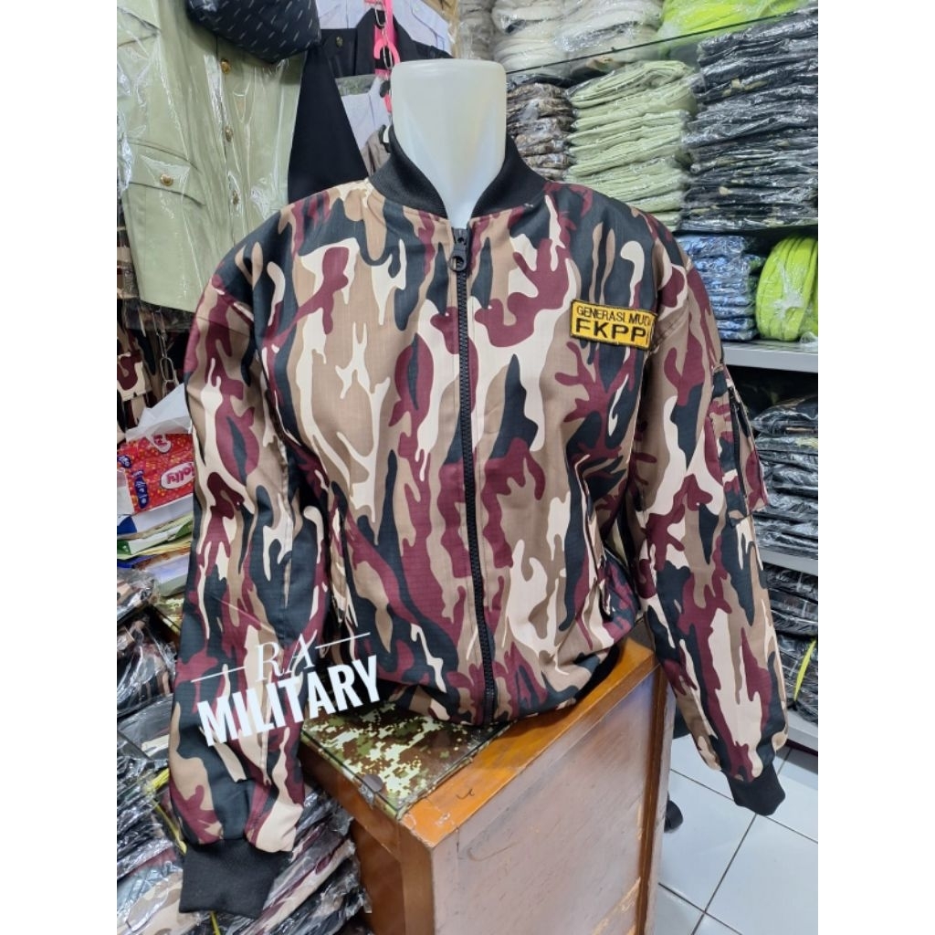 Jaket Bomber GM FKPPI full loreng