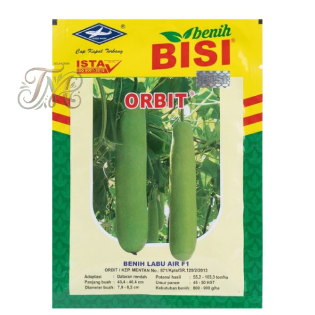 Benih Labu Air F1 ORBIT Benih Labu Air /Benih Blonceng (10 gram)
