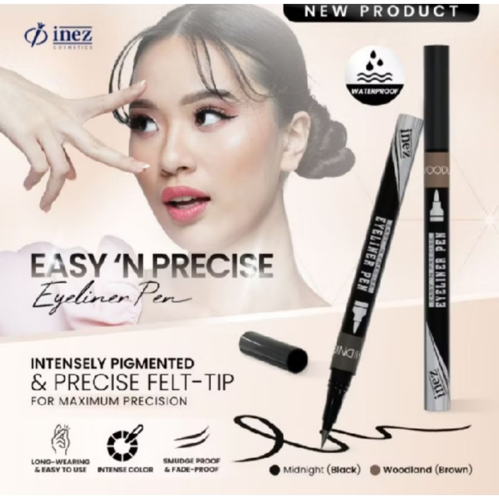 INEZ EASY 'N PRECISE EYELINER PEN/EYELINER INEZ/EYELINER WATERPROOF