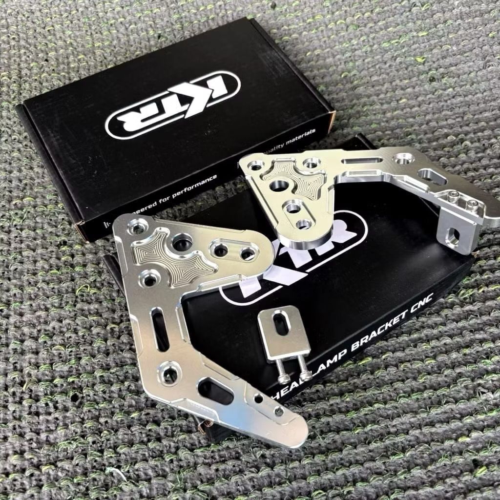 Kupingan Lampu RX KING CNC By KTR Breket lampu dudukan bracket lampu rx king cnc