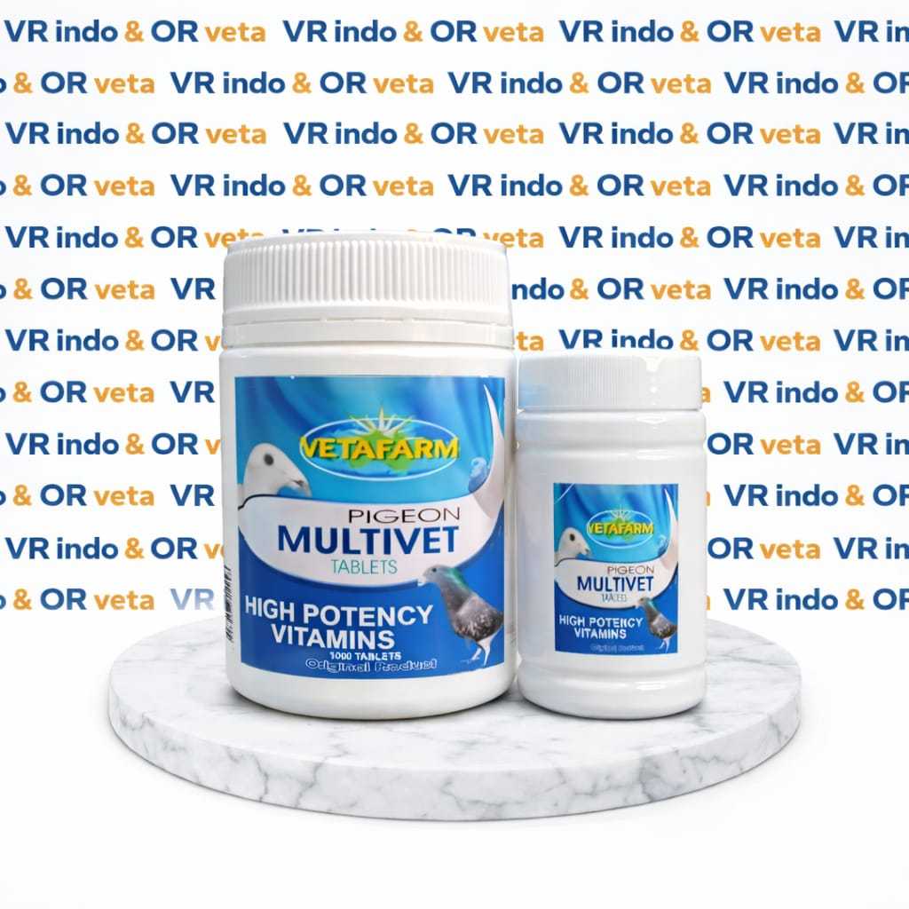 MULTIVET VETAFARM VITAMIN BURUNG MULTIVET
