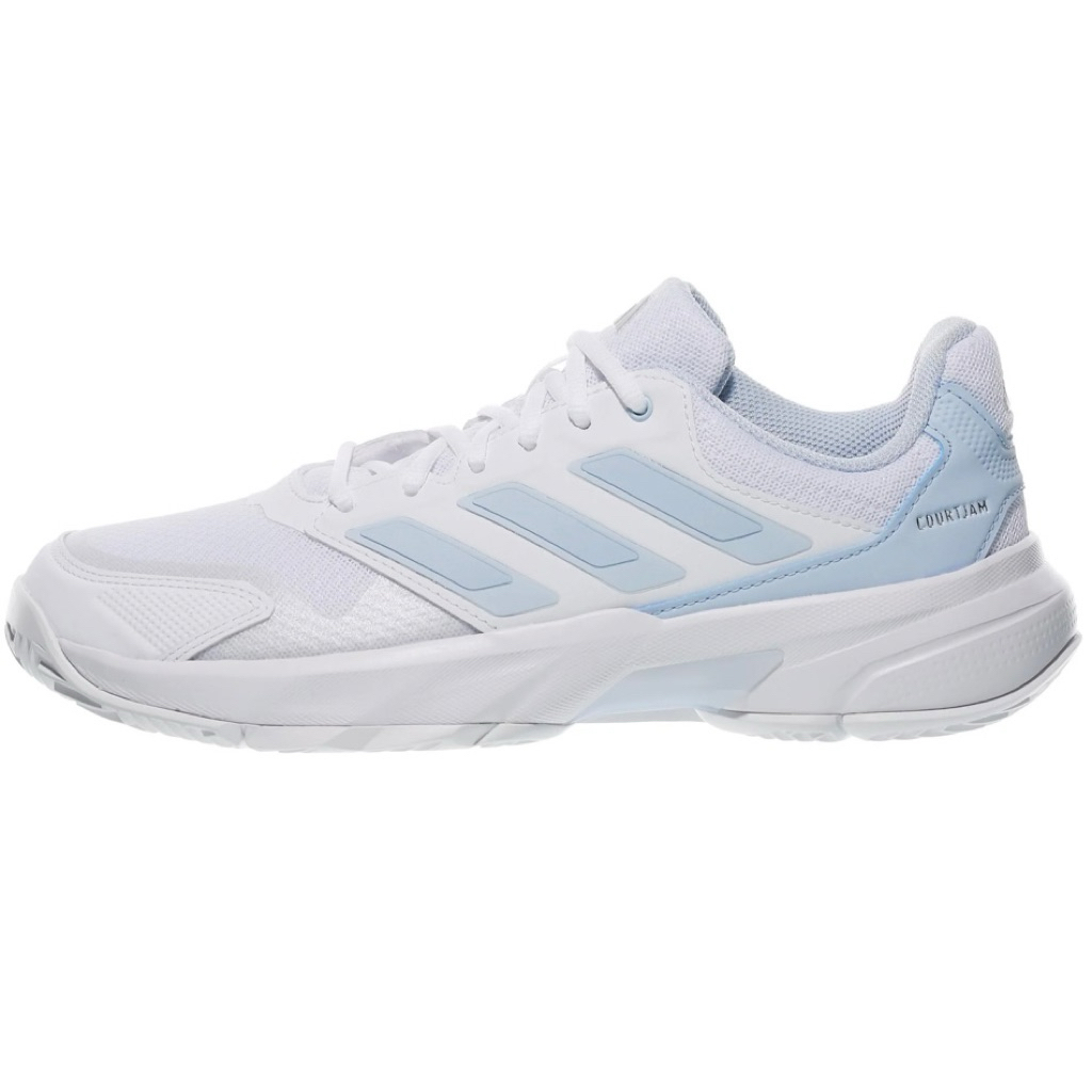 SEPATU TENIS ADIDAS COURTJAM CONTROL 3 WOMENS WHITE SKY KI0791