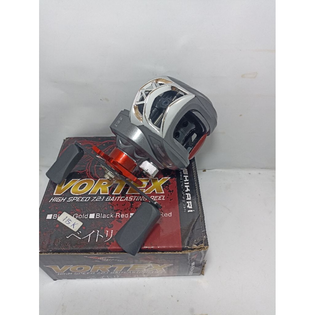  reel baitcasting Shikari Vortex (Shikari Vortex Baitcasting Reel).