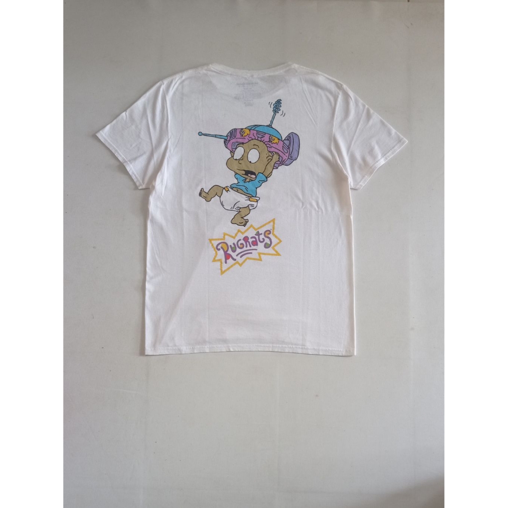Kaos Kartun Nickelodeon Rugrats Official Merchandise ©2021 Build Up Putih Second Brand Nickelodeon