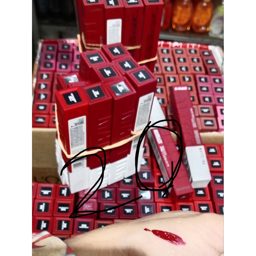 lipstik maybelline no 20 original