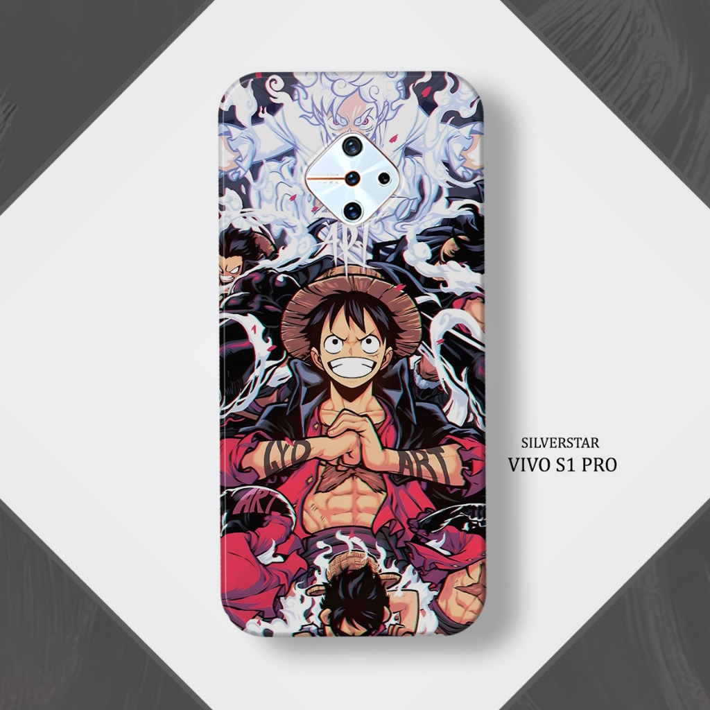 Case Vivo S1 Pro Casing Vivo S1 Pro Softcase Silikon Lentur Motif One Piece Bisa Cod