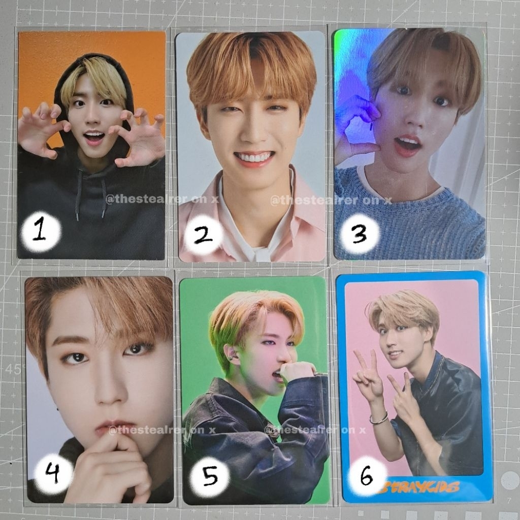stray kids han jisung lee know official photocard album go live maxident 5 star soundwave nacific d'