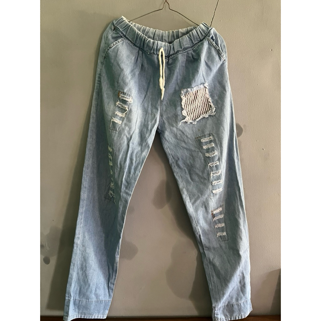 preloved celana kulot jeans