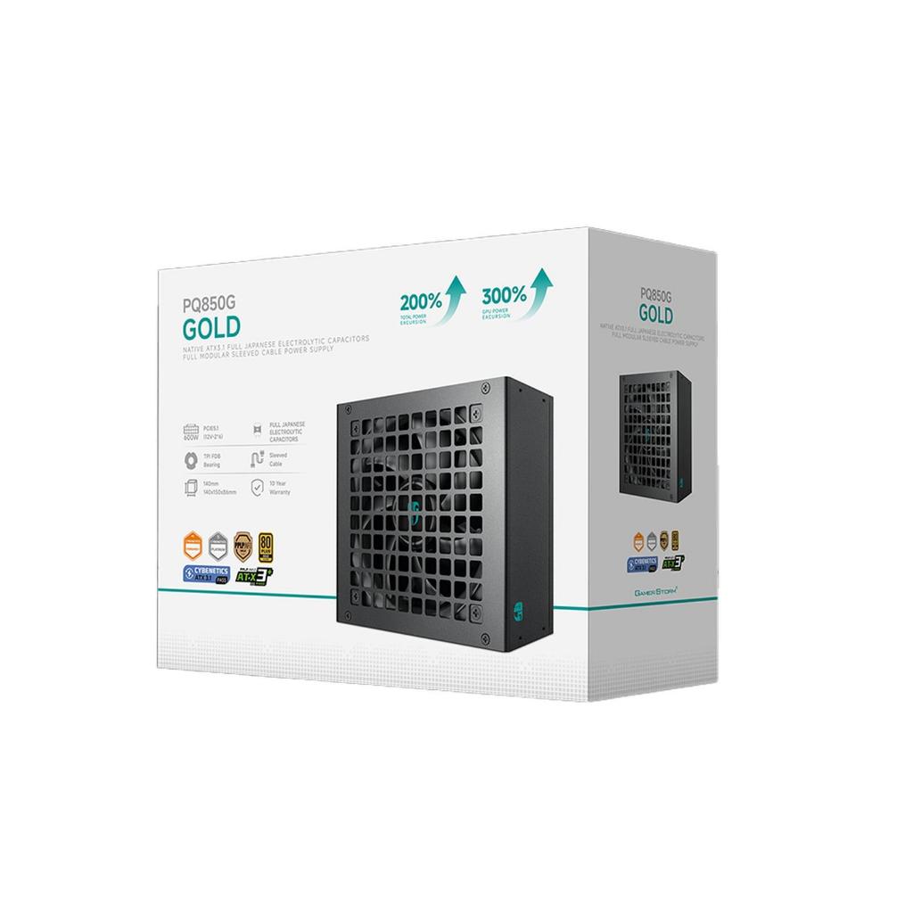 PSU DeepCool GamerStorm PQ750G PQ850G PQ1000G - ATX3.1 80+ GOLD Full Modular - Penganti PN750M