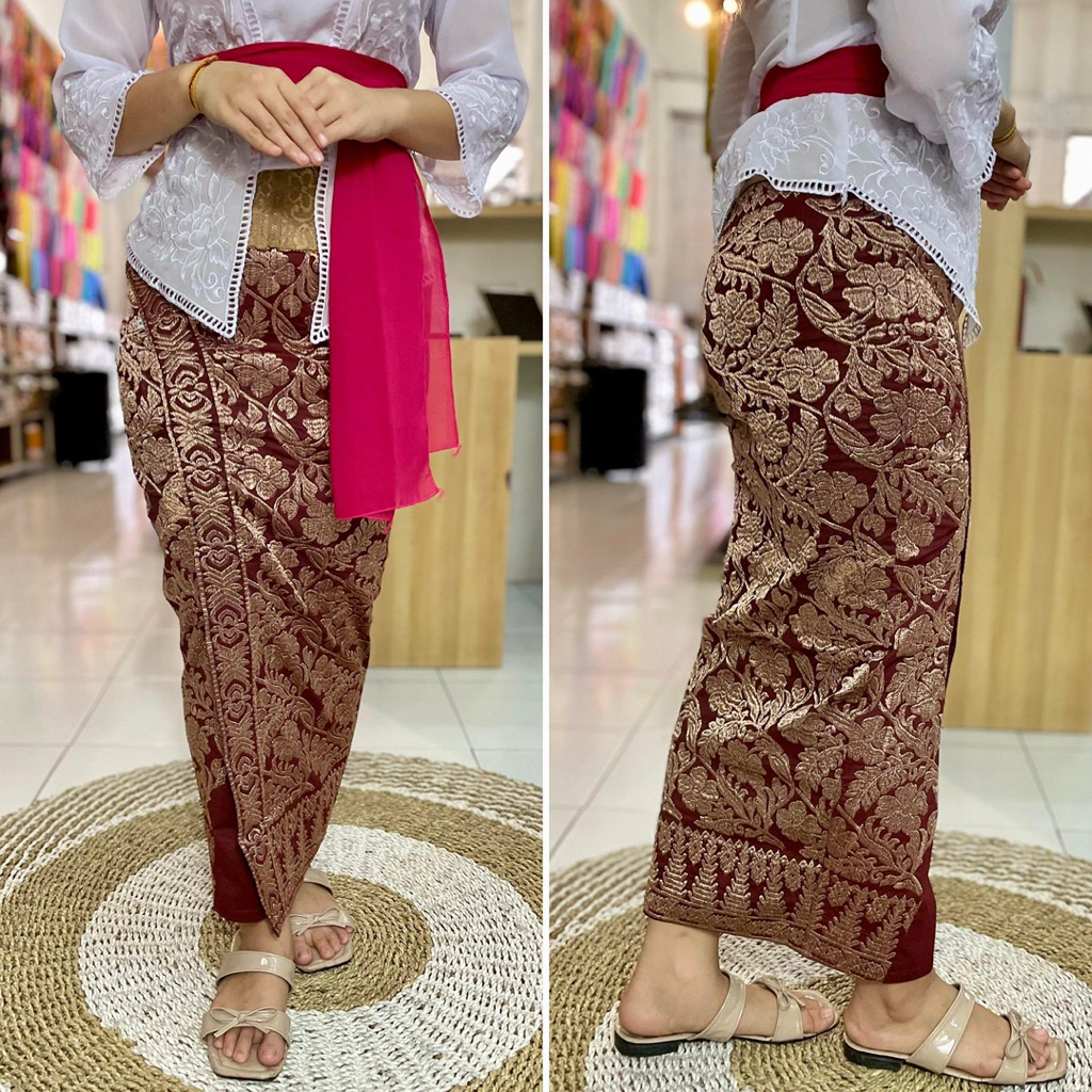 Kamen Jadi Bordir/Kamen Jadi Bordir Songket/Kamen Jadi Bordir Premium/Kamen Jadi Bordir Songket Bali