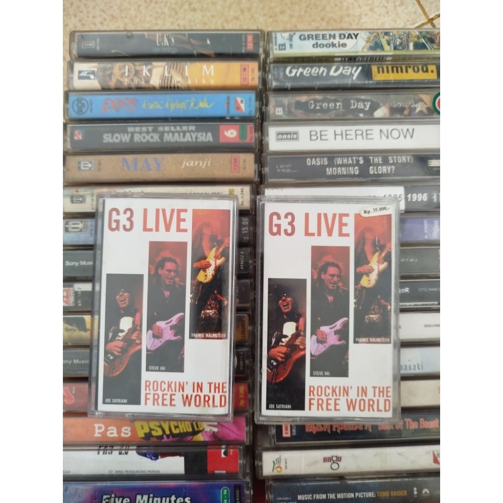 Kaset G 3 Live