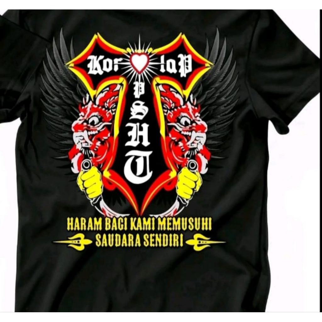 Kaos sablon korlap phst haram bagi kami t-shirts distro unisex katun bahan adem
