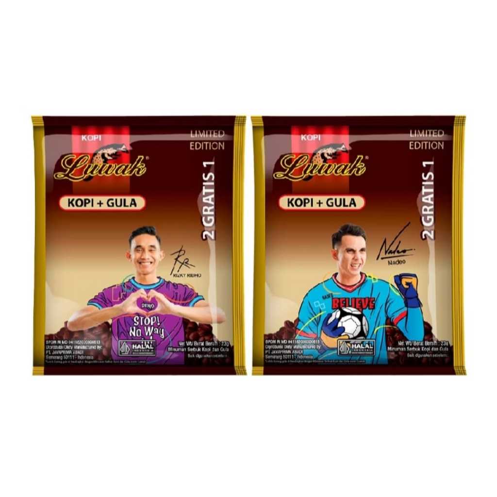 Kopi Luwak Hitam Plus Gula 1 Renteng