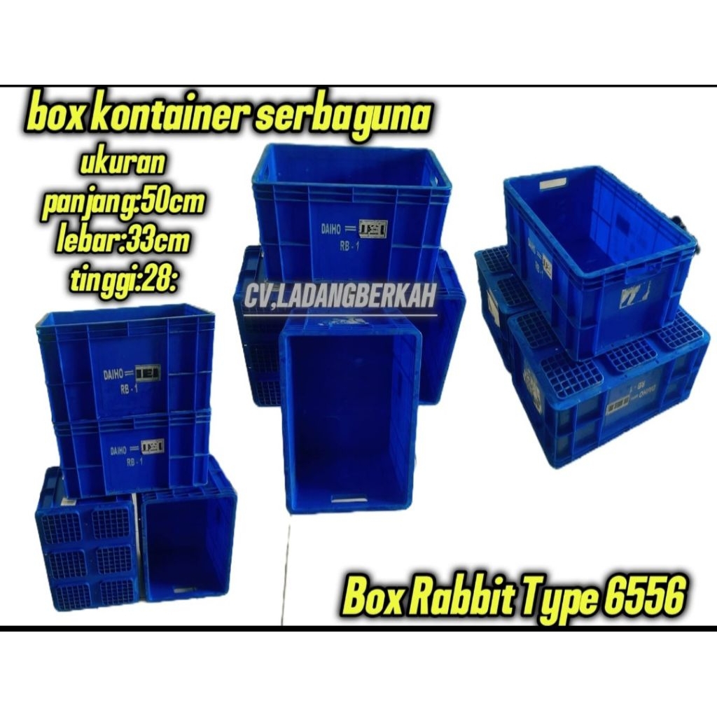 box container rabbit tipe 6556 UK P50xL33xT28