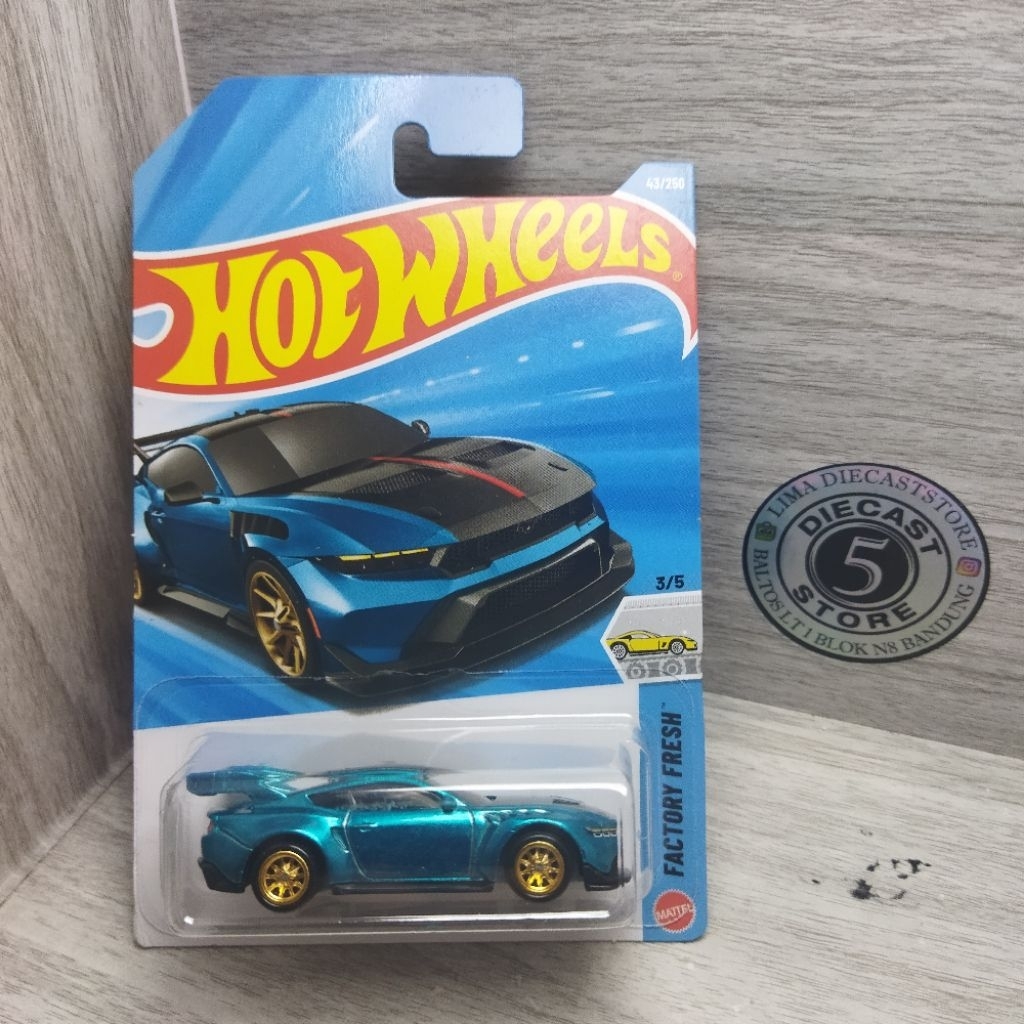 hotwheels super treasure hunt ford mustang gtd