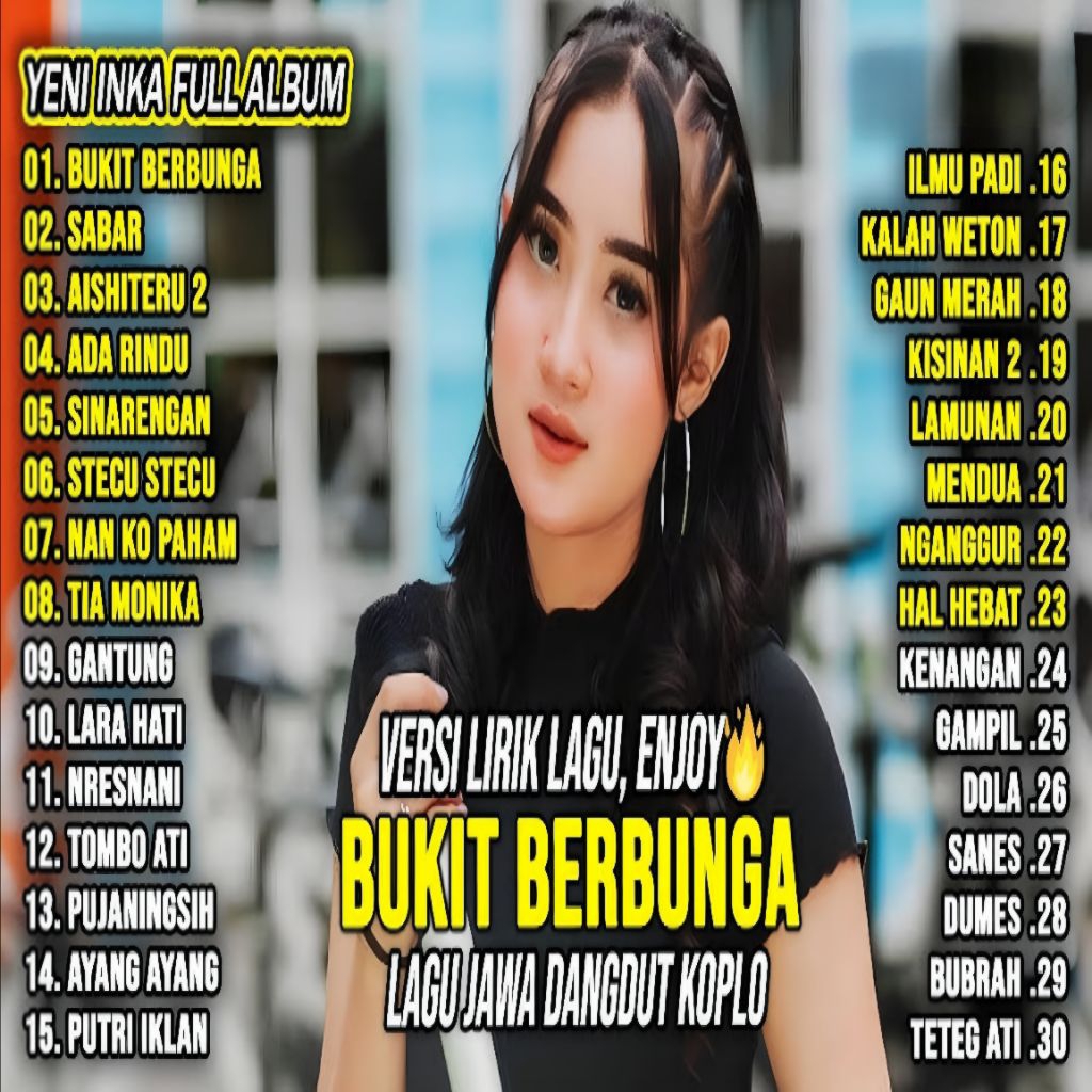 KASET LAGU JAWA DANGDUT KOPLO TERBARU YENI INKA - KASET CD MP3 LAGU KOPLO TRENDING 2026 - KASET DVD 