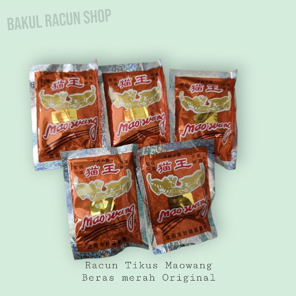 Racun Tikus Maowang beras merah siap pakai  Original