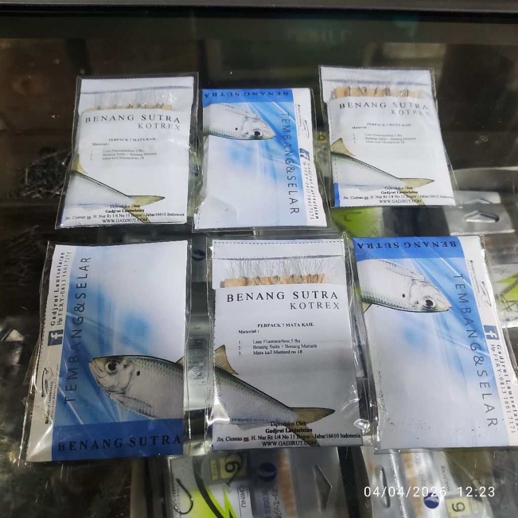 Kail Pancing Kotrekan Gadjrut 7 Kail 1 Rangkaian