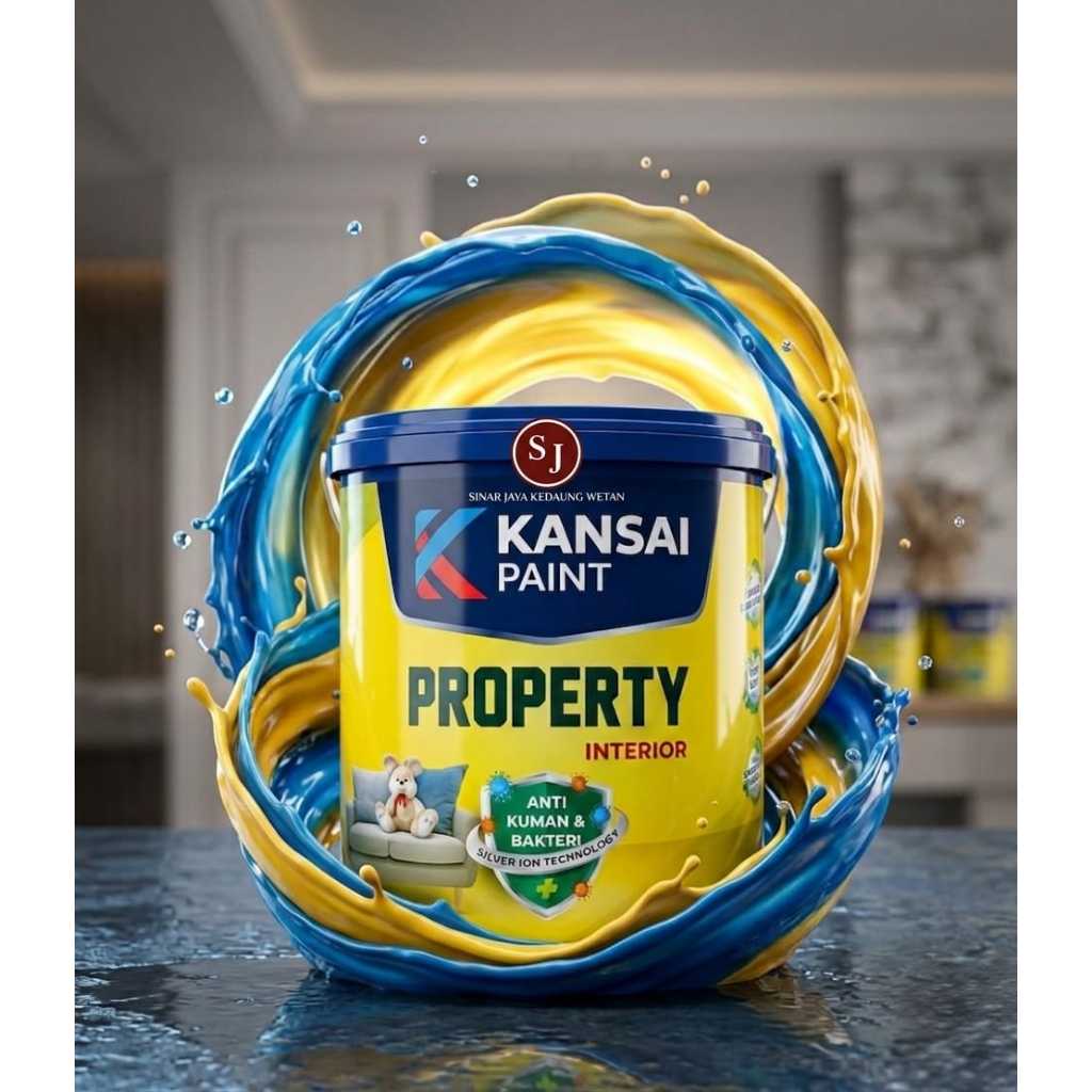 CAT TEMBOK PROPERTY INTERIOR KANSAI PAINT