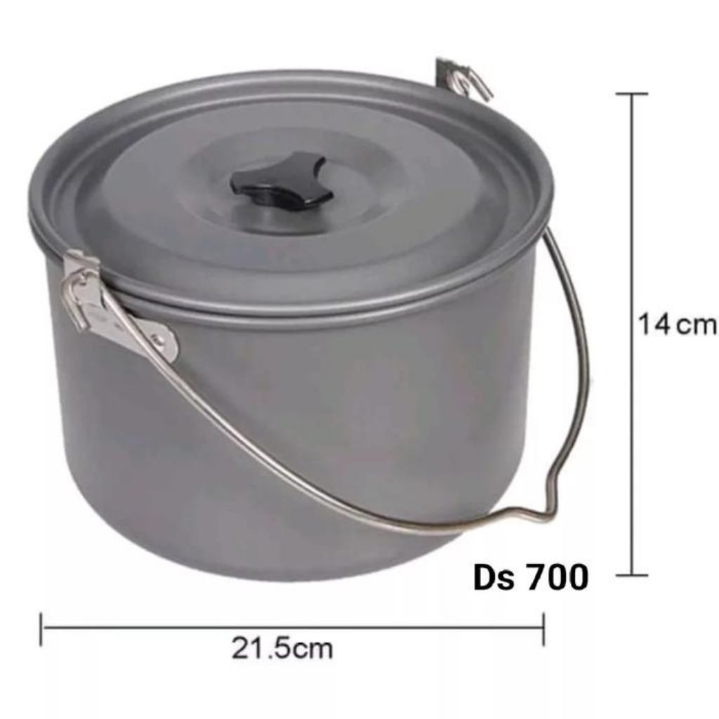 cookingset DS 700 panci camping