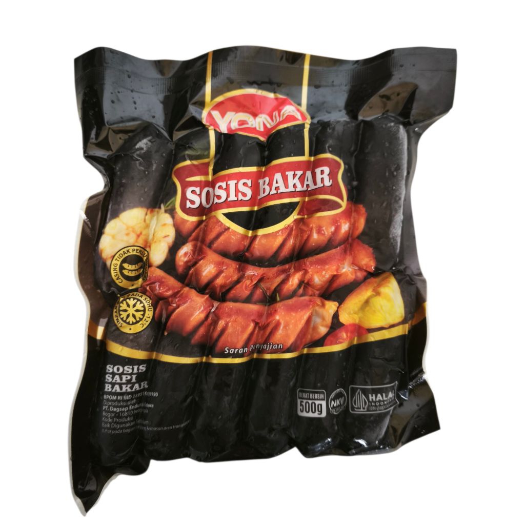 Yona Sosis Sapi Bakar Mini 500 gr