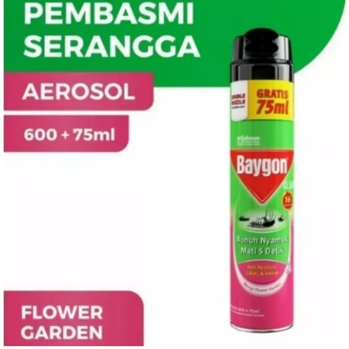 BAYGON AEROSOL SEMPROT 600+75ML