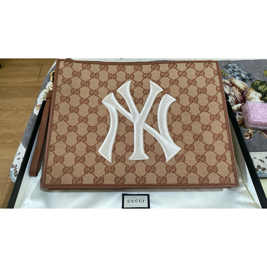 Gucci Clutch GG Yankess Original