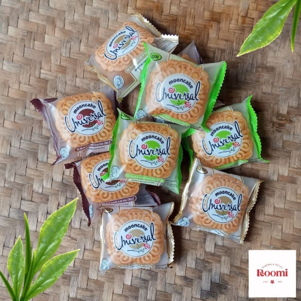 Mooncake Universal 60gr - Roti Kue Bulan dengan Rasa Beragam