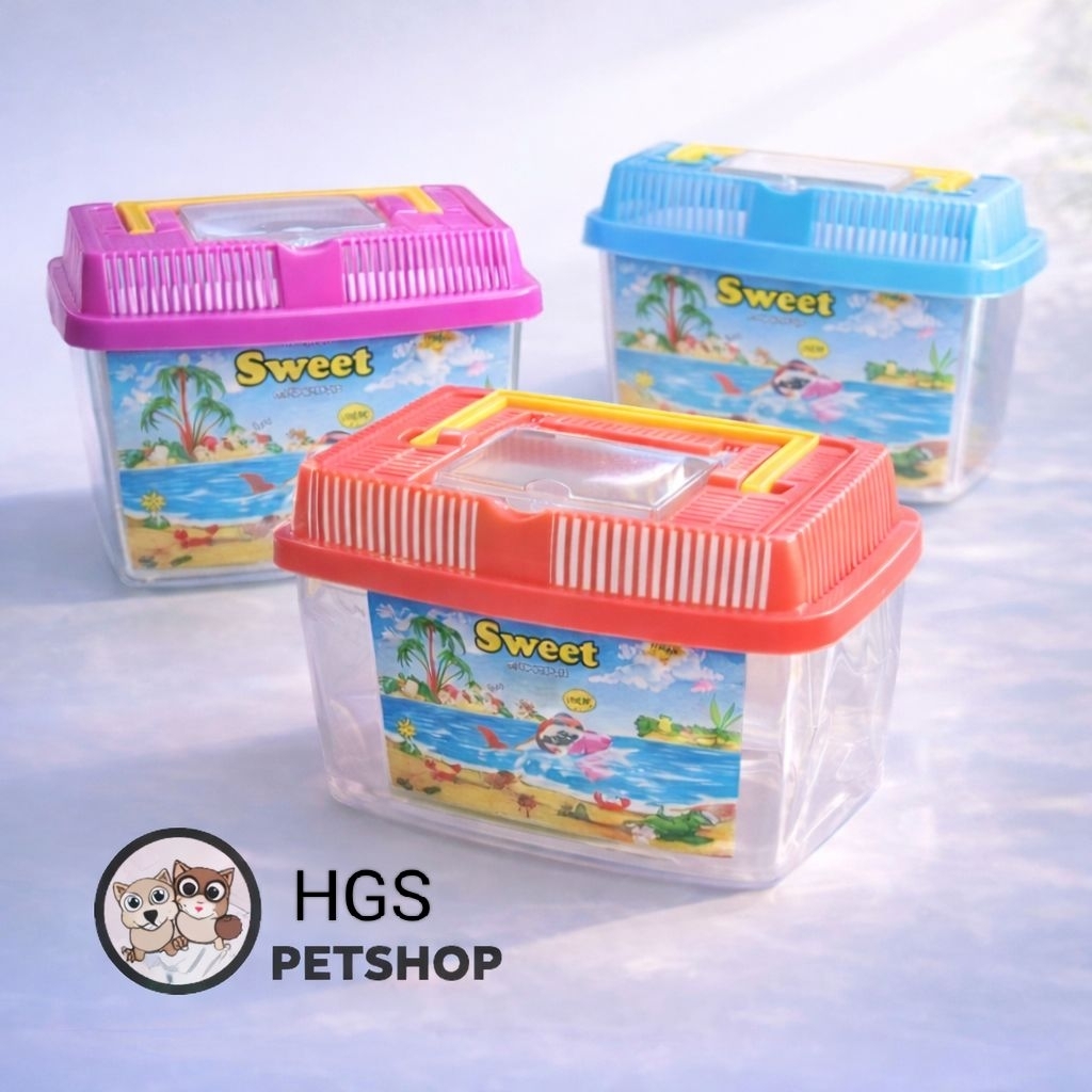 Terarium no.2 besar cocok untuk hamster, ikan, kura2, reptil.