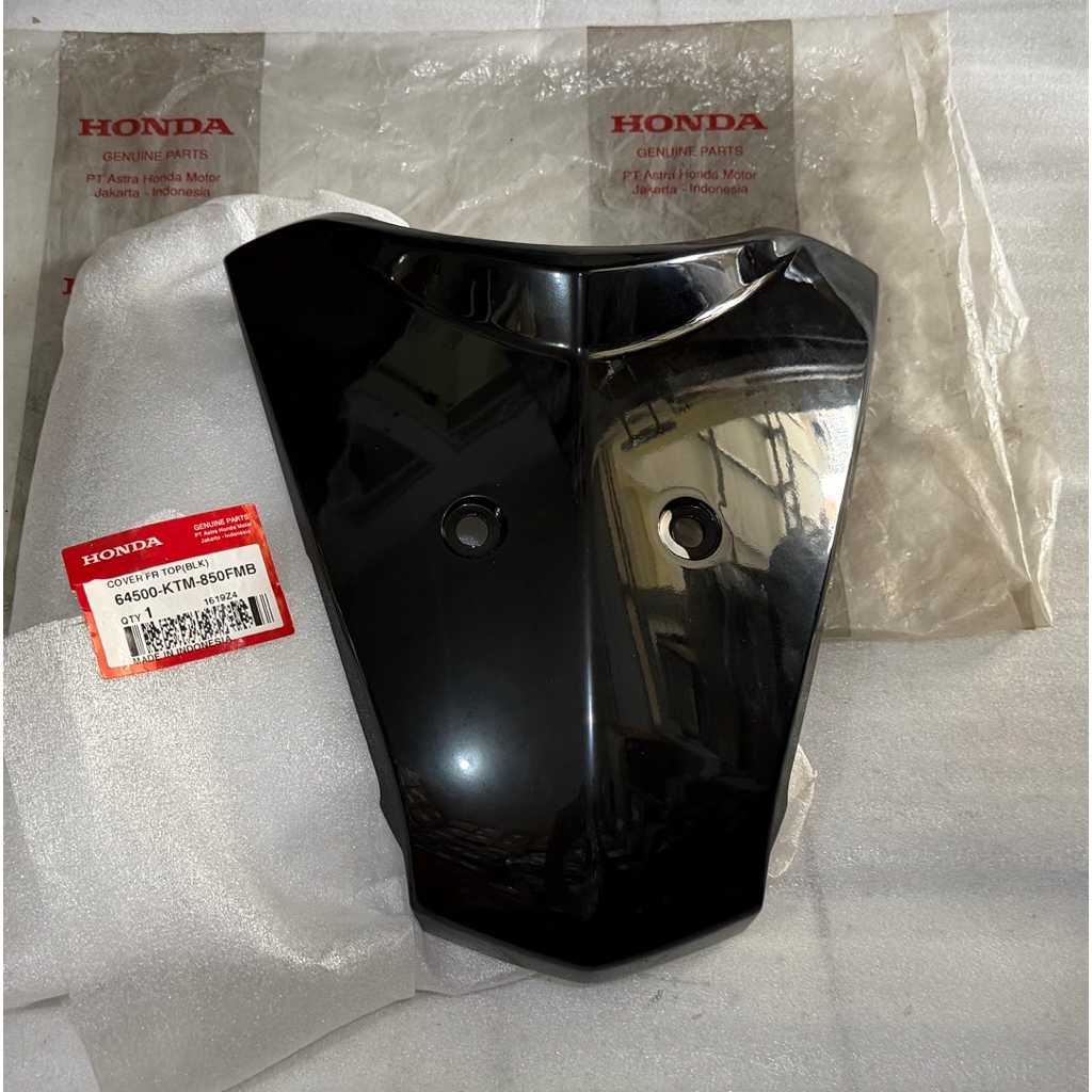 Panel Dasi Depan Supra X125 Lama Hitam Ori AHM 64500KTM850FMB