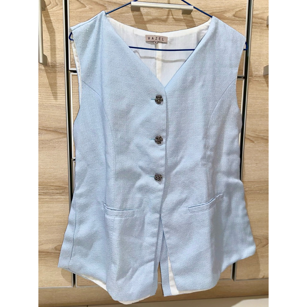 Preloved Tweed Vest